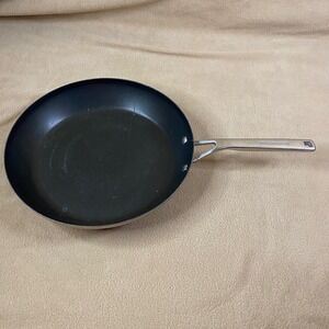 KitchenAid 12 in Stainless Steel Clad Base‎ Nonstick Induction Saute Fry Pan GUC